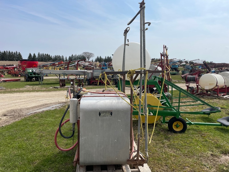 Chemical/Fertilizer Application  Hawkesville 200 Gallon 3pt Sprayer Photo